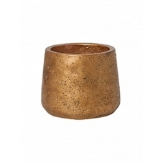 Кашпо Nieuwkoop Rough patt S размер metallic copper диаметр - 13.5 см высота - 11 см