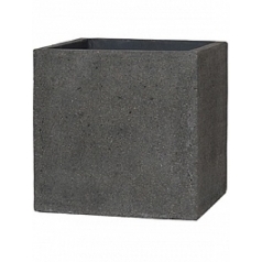 Кашпо Nieuwkoop Stone block L размер laterite grey, серого цвета длина - 50 см высота - 50 см