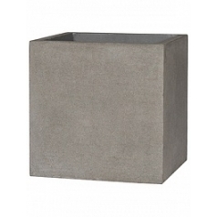 Кашпо Nieuwkoop Stone block l, brushed cement длина - 50 см высота - 50 см