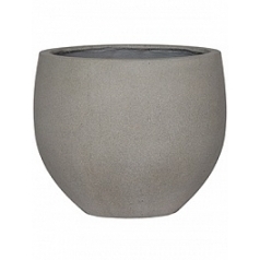 Кашпо Nieuwkoop Stone orb l, brushed cement диаметр - 53 см высота - 46 см