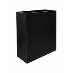 Кашпо Nieuwkoop Fiberstone jort slim black, чёрного цвета XL размер длина - 91 см высота - 102 см