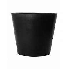 Кашпо Nieuwkoop Fiberstone jumbo cone black, чёрного цвета M размер диаметр - 98 см высота - 85 см