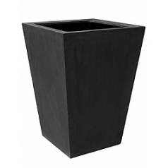 Кашпо Nieuwkoop Fiberstone jumbo thom black, чёрного цвета XL размер длина - 110 см высота - 150 см