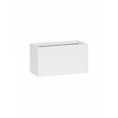 Кашпо Nieuwkoop Fiberstone mini matt white, белого цвета jort xxs длина - 20 см высота - 10 см
