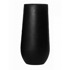 Кашпо Nieuwkoop Fiberstone nax M размер black, чёрного цвета диаметр - 33.5 см высота - 70 см