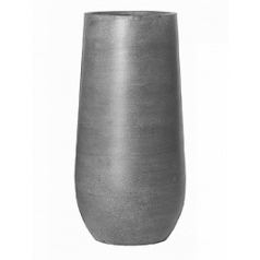 Кашпо Nieuwkoop Fiberstone nax M размер grey, серого цвета диаметр - 33.5 см высота - 70 см