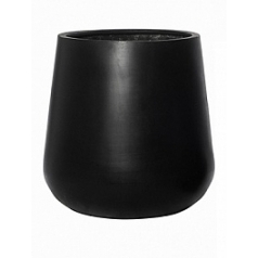 Кашпо Nieuwkoop Fiberstone pax black, чёрного цвета XL размер диаметр - 66 см высота - 67 см