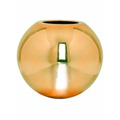 Кашпо Nieuwkoop Fiberstone platinum glossy gold, под цвет золота bet диаметр - 50 см высота - 43.5 см