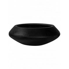 Кашпо Nieuwkoop Fiberstone tara black, чёрного цвета XL размер диаметр - 100 см высота - 37.5 см