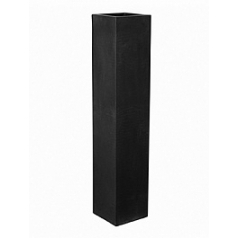Кашпо Nieuwkoop Fiberstone yenn black, чёрного цвета M размер длина - 25 см высота - 125 см