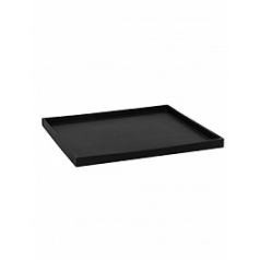 Поддон Fiberstone saucer block black, чёрного цвета 50 длина - 53 см высота - 4 см