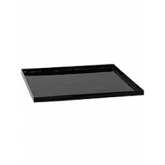 Поддон Fiberstone saucer block glossy black, чёрного цвета 60 длина - 63 см высота - 4 см
