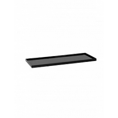 Поддон Fiberstone saucer jort glossy black, чёрного цвета 40 длина - 83 см высота - 4 см