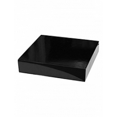 Подставка Fiberstone topper M размер glossy black, чёрного цвета (thick) длина - 35 см высота - 8 см