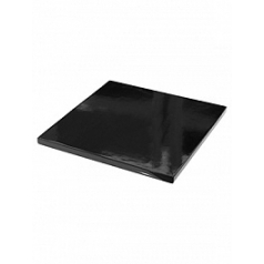 Подставка Fiberstone topper M размер glossy black, чёрного цвета (thin) длина - 35 см высота - 2.5 см
