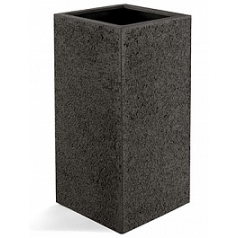 Кашпо Nieuwkoop Struttura high cube тёмно-коричневого цвета длина - 40 см высота - 80 см