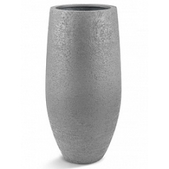 Кашпо Nieuwkoop Struttura tear vase светло-серого цвета диаметр - 41 см высота - 80 см
