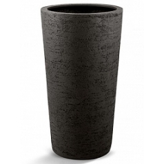 Кашпо Nieuwkoop Struttura vase тёмно-коричневого цвета диаметр - 36 см высота - 68 см