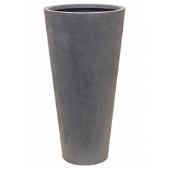 Кашпо Nieuwkoop Unique (grc) partner grey, серого цвета диаметр - 36 см высота - 70 см