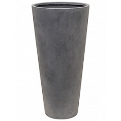 Кашпо Nieuwkoop Unique (grc) partner grey, серого цвета диаметр - 45 см высота - 90 см