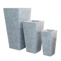 Basic Conic Vase, серый