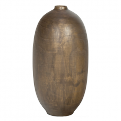 Кашпо WOODY GOLD Vase, дерево