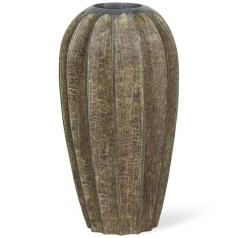 Кашпо FIREWOOD Vase, полистоун