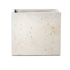Кашпо Concretika Cube Concrete Cloud, цемент, облачно-серый