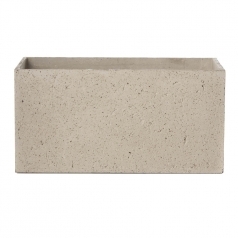 Кашпо Concretika Polycube high Sandstone, цемент, песчаник