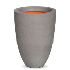Кашпо Capi Tutch Vase Elegance Low, Light Grey