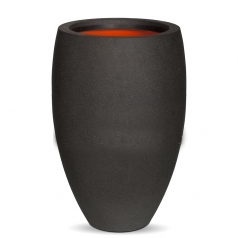 Кашпо Capi Tutch Vase Elegance Deluxe, Black