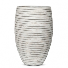 Кашпо Capi Nature Vase Elegant Deluxe Row, Ivory