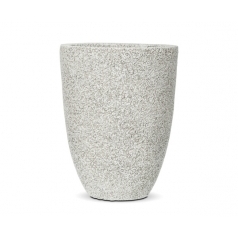Кашпо Capi Nature Vase Elegant Low Brix, Ivory
